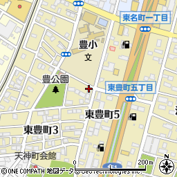 石山産商株式会社豊川営業所周辺の地図