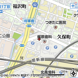 兵庫県姫路市高尾町34周辺の地図