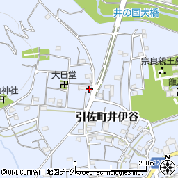 静岡県浜松市浜名区引佐町井伊谷1261周辺の地図