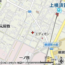 愛知県西尾市吉良町上横須賀五反田周辺の地図