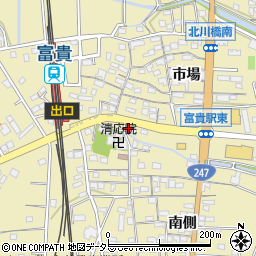 愛知県知多郡武豊町冨貴市場79-6周辺の地図