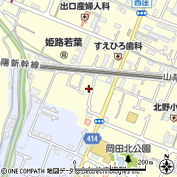 兵庫県姫路市岡田38周辺の地図