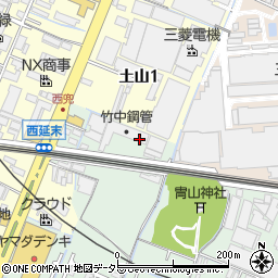 竹中鋼管株式会社　本社周辺の地図