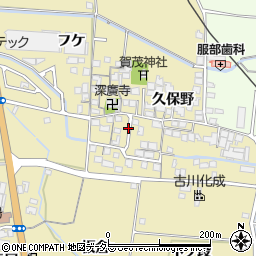 京都府城陽市奈島久保野64周辺の地図