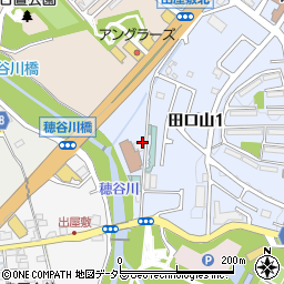 穂谷川新橋周辺の地図