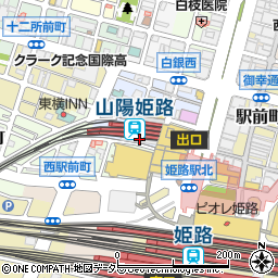 兵庫県姫路市南町5周辺の地図