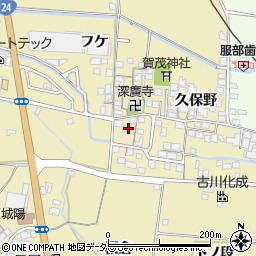 京都府城陽市奈島久保野62周辺の地図