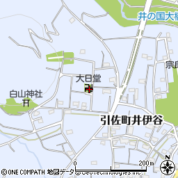静岡県浜松市浜名区引佐町井伊谷1256周辺の地図