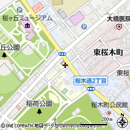 桃太郎　理容店周辺の地図