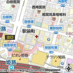 鳥放題 姫路駅前店周辺の地図