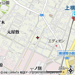 愛知県西尾市吉良町上横須賀五反田12-6周辺の地図