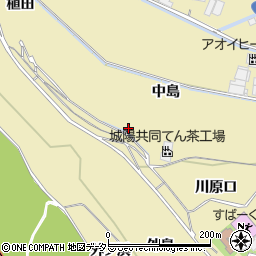 京都府城陽市奈島中島57周辺の地図