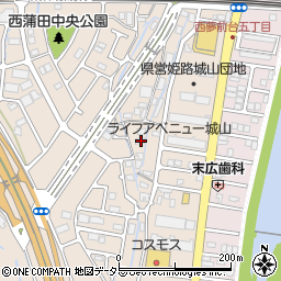 兵庫県姫路市広畑区西蒲田1737周辺の地図