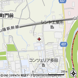 兵庫県たつの市揖保町門前325周辺の地図