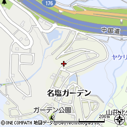兵庫県西宮市名塩ガーデン3周辺の地図