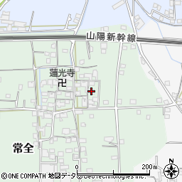 兵庫県揖保郡太子町常全44周辺の地図
