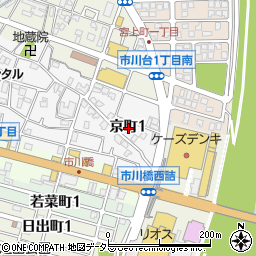 兵庫県姫路市京町1丁目281周辺の地図
