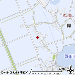 兵庫県加古川市志方町岡178周辺の地図