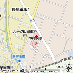 中村病院（みどり会）周辺の地図