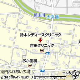 鈴木レディースクリニック周辺の地図