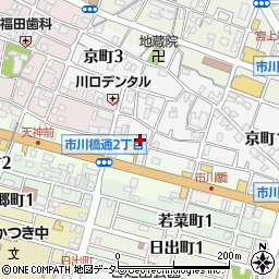 兵庫県姫路市京町2丁目13周辺の地図