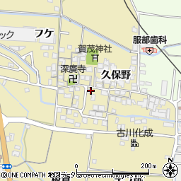 京都府城陽市奈島久保野75周辺の地図