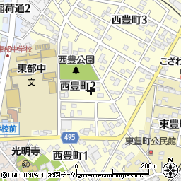 [葬儀場]豊川会館周辺の地図