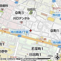 兵庫県姫路市京町2丁目15周辺の地図