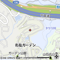 兵庫県西宮市名塩ガーデン4周辺の地図