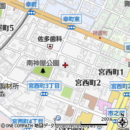 三陽株式会社　姫路営業所周辺の地図