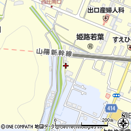 兵庫県姫路市岡田21周辺の地図