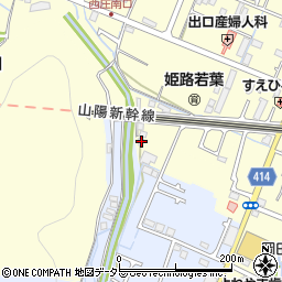 兵庫県姫路市岡田21周辺の地図