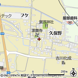 京都府城陽市奈島久保野77周辺の地図