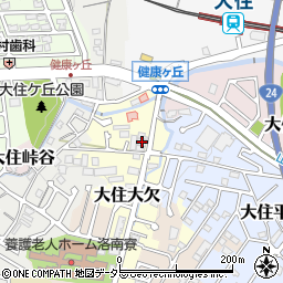 京都府京田辺市大住大欠3周辺の地図