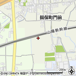 兵庫県たつの市揖保町門前270周辺の地図