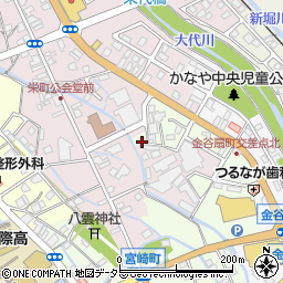 澤井材木店周辺の地図