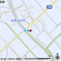 兵庫県加古川市志方町東中200周辺の地図