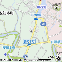 三重県亀山市安知本町326-10周辺の地図