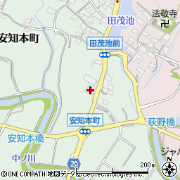 三重県亀山市安知本町326-10周辺の地図