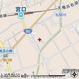 静岡県浜松市浜名区宮口910周辺の地図