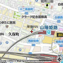 兵庫県姫路市忍町2周辺の地図
