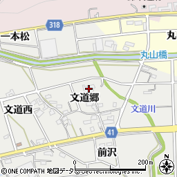 愛知県西尾市吉良町津平文道郷101周辺の地図