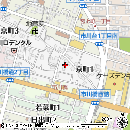 兵庫県姫路市京町1丁目17周辺の地図
