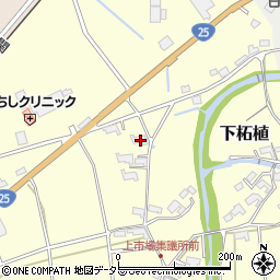 三重県伊賀市下柘植961周辺の地図