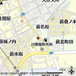 京都府京田辺市薪茶屋前46周辺の地図