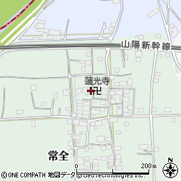 兵庫県揖保郡太子町常全201周辺の地図