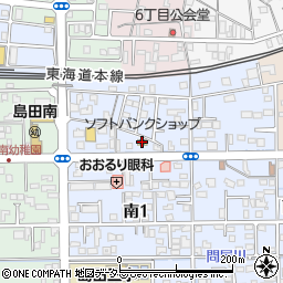 ソフトバンクショップ周辺の地図