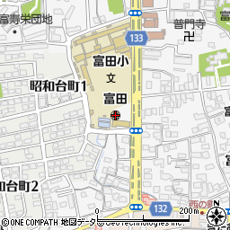 富田周辺の地図