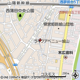 兵庫県姫路市広畑区西蒲田392周辺の地図