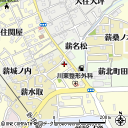 京都府京田辺市薪茶屋前46-10周辺の地図